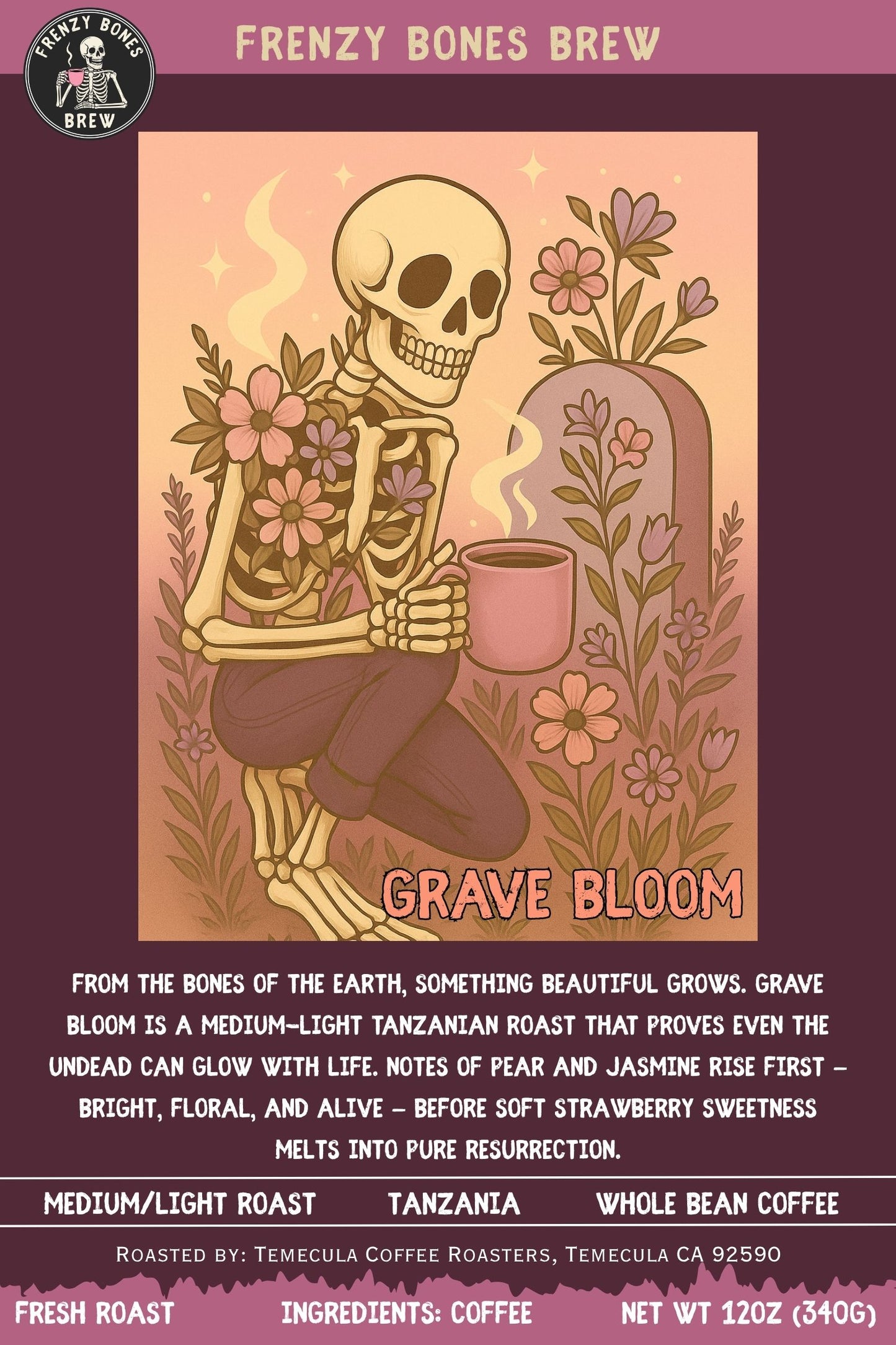 Grave Bloom | Tanzanian Medium-Light Coffee